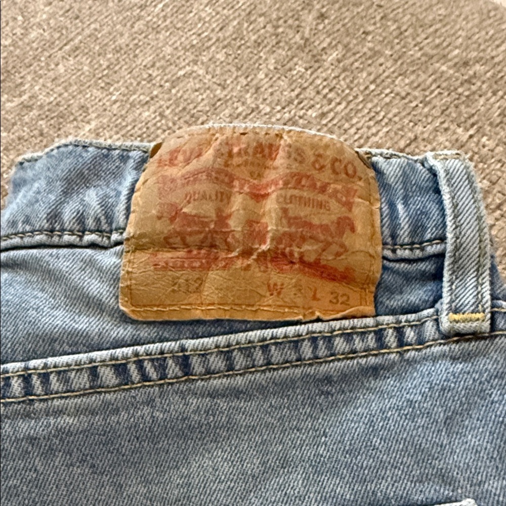 Levi's Light Blue Slim Men's Jeans - Picture 4 of 5